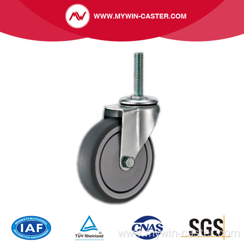 Threaded Stem TPR Industrial Casters